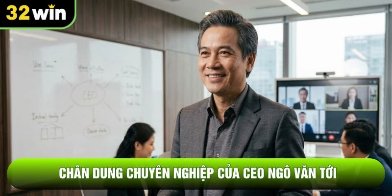 Chân dung chuyên nghiệp của CEO Ngô Văn Tới