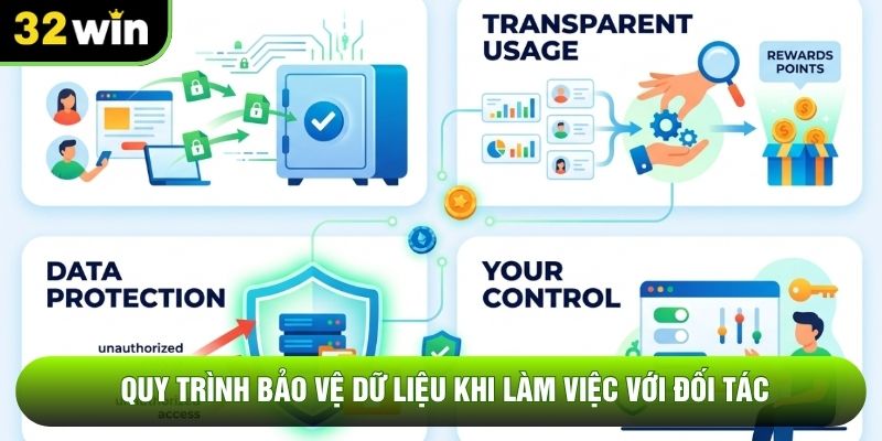 Quy trình bảo vệ dữ liệu khi làm việc với đối tác